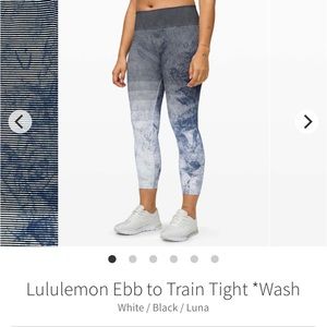 Lululemon Ebb to Train Tight